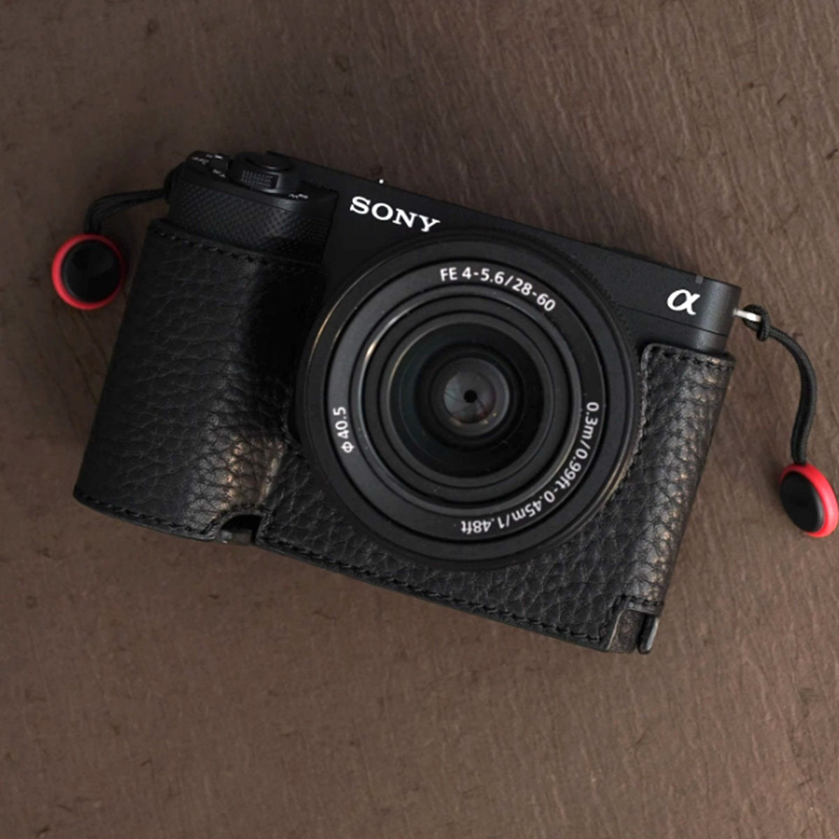 Sony ZVE-1 ZV-E1 ZVE1 Handmade Genuine Leather hand crafted Camera Half cases insert bag Tripod mount Pouch Holster sleeve Padding Strap