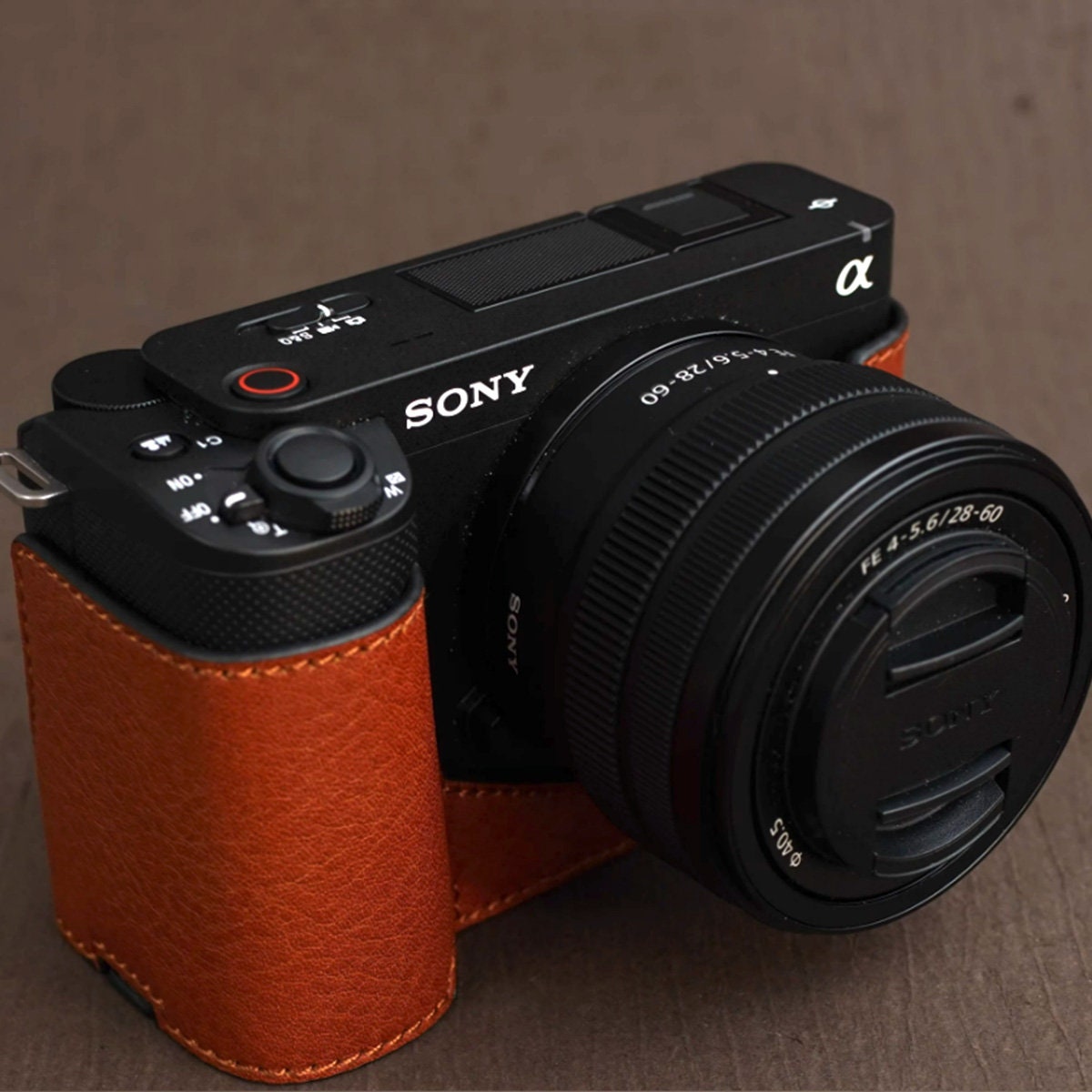 Sony ZVE-1 ZV-E1 ZVE1 Handmade Genuine Leather hand crafted Camera Hal ...