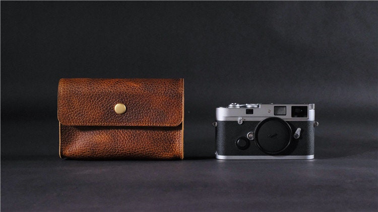 Handmade hand crafted hand stitch Cowhide Vintage Retro Soft Camera bag Case Fujifilm X100F x100v X100VI SONY RX100 A6300 NIKON COOOLPIX LX7