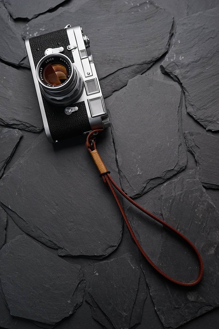 MS Edition Handmade Genuine Leather cameras Hand Wrist strap vegetable tanned leather for Leica Nikon Fujifilm panasonic Canon Nikon Sony