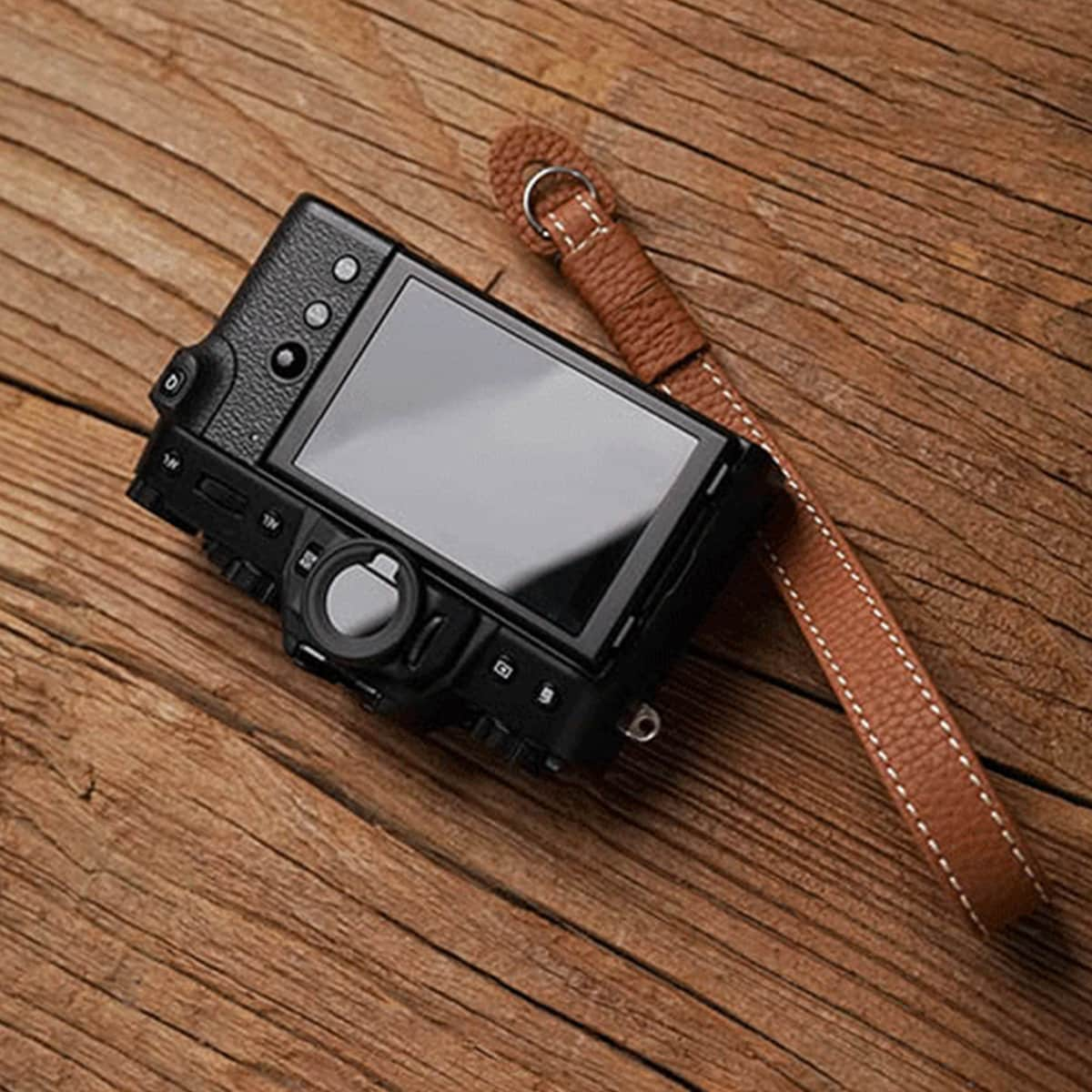 MS Edition Handmade hand stitch hand crafted Genuine Cowhide Leather cameras Hand Wrist Strap for Leica Nikon Sony Fujifilm Canon panasonic