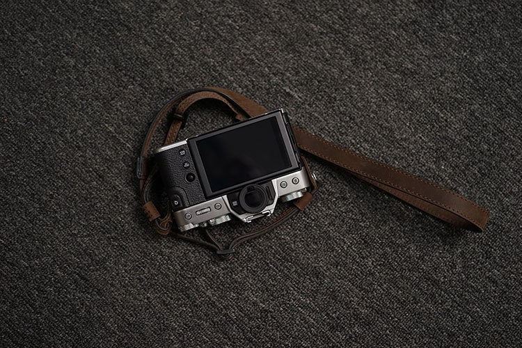 MS edition Handmade Genuine Cowhide Leather Adjustable Stretchable camera head neck Strap wrist Leica Nikon Sony Fujifilm panasonic Canon