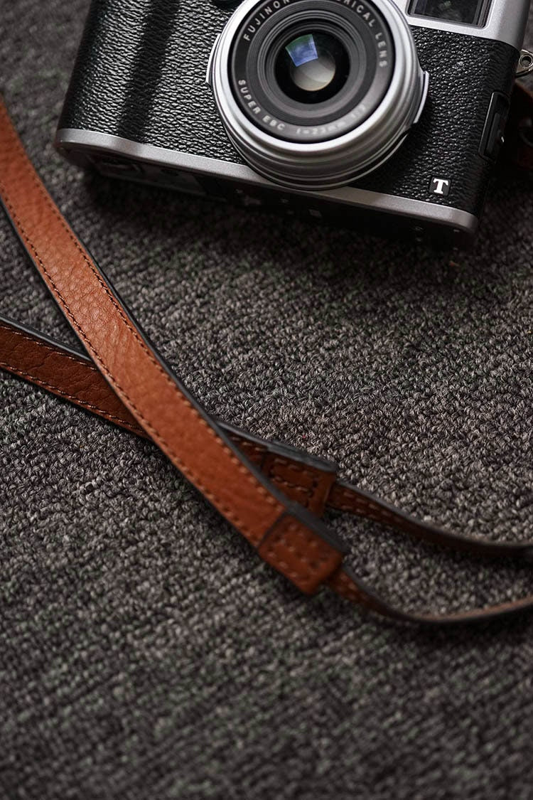 MS edition Handmade Genuine Cowhide Leather Adjustable Stretchable camera head neck Strap wrist Leica Nikon Sony Fujifilm panasonic Canon