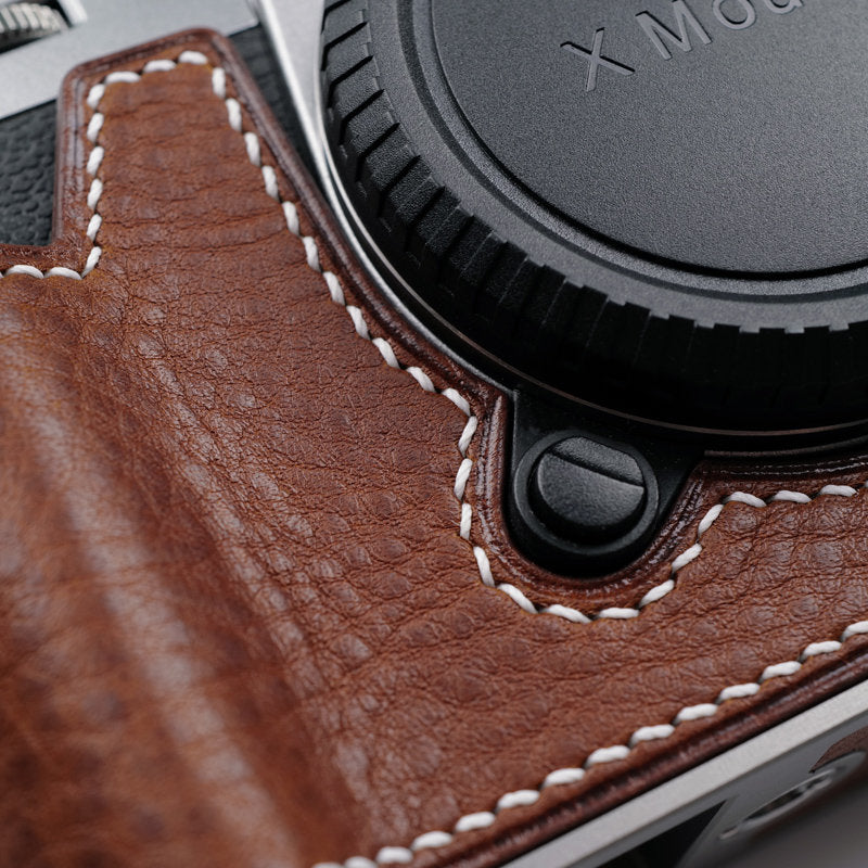 Premium Edition Fujifilm fuji XT20 XT30 XT30ii Handmade Half Case Cowhide leather Camera bag Protector Holster sleeve SD & battery access