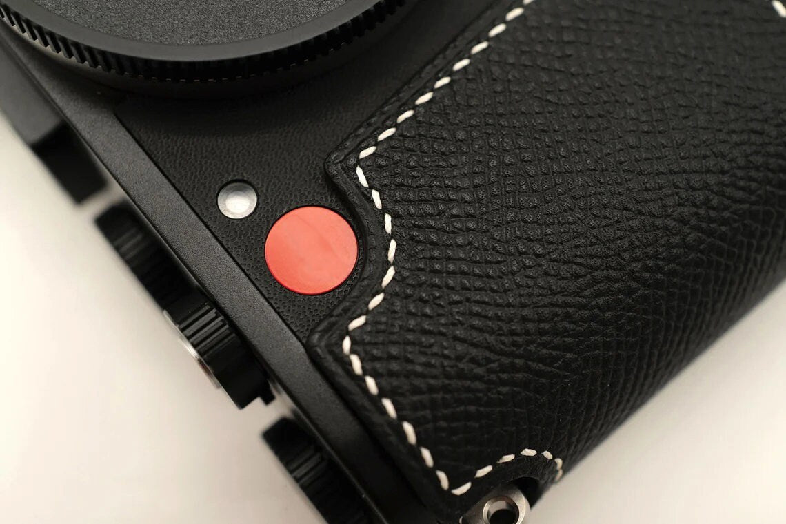 Premium Edition Leica CL Typ 7323 Handmade Half Case Cowhide leather insert Camera bag Protector SD & battery access Strap Holster sleeve