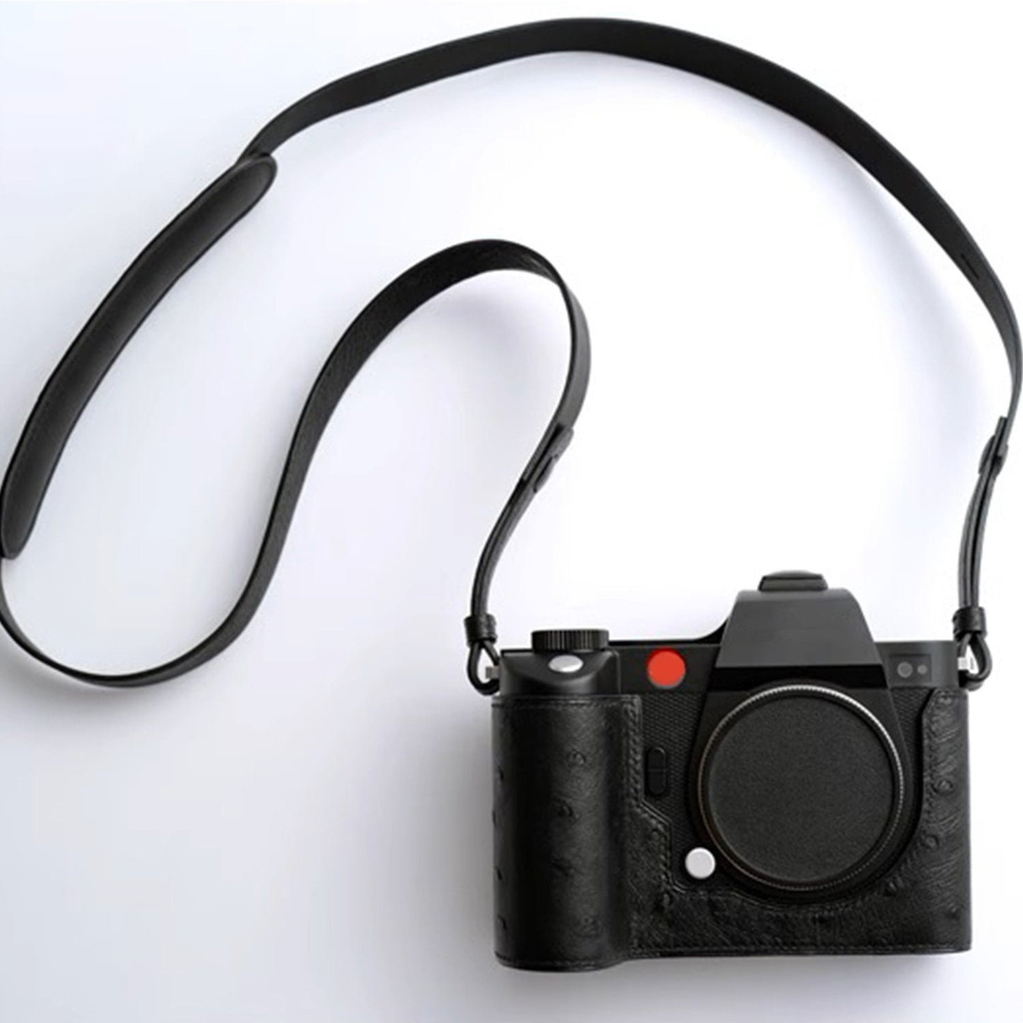 Premium Edition Leica SL SL2 SL 2 SL2-S Handmade leather hand stitch Strap ** Strap only** lanyard Extended Strap Neck Strap Padding Strap