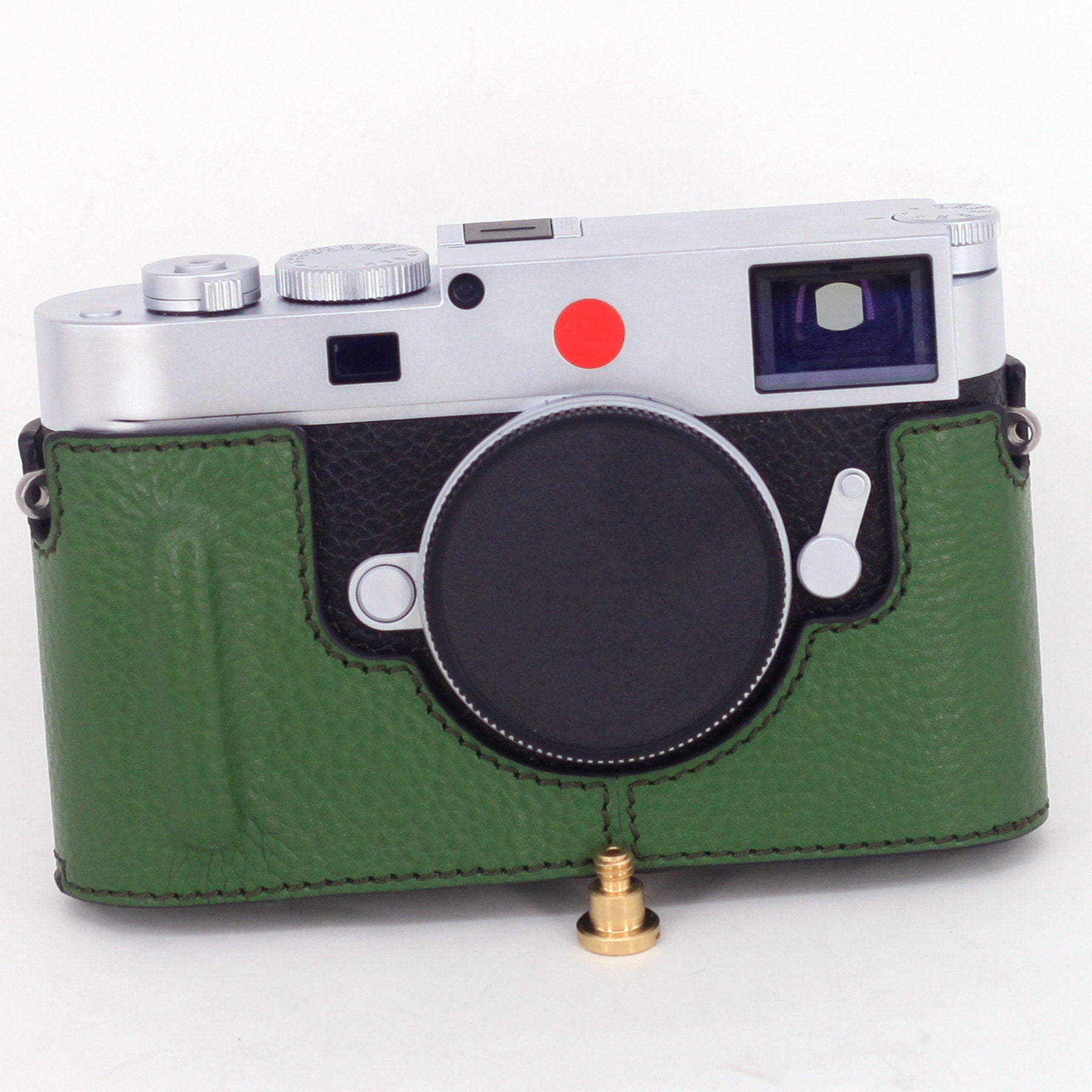 Leica M11 M10 M10M M10P M10R M240 Handmade FULL Eveready Half Case with Removable Cover HandGrip Cowhide leather insert Camera bag